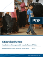 Citizenship Matters: How Children of Immigrants Will Sway The Future of Politics