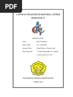 Download Laporan Bengkel Semester IV Teknik Listrik by Reza Tri Fahlevi SN234970645 doc pdf