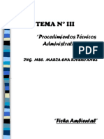 Tema 3 Procedimientos Técnicos Adminsitrativos (CAPIA)