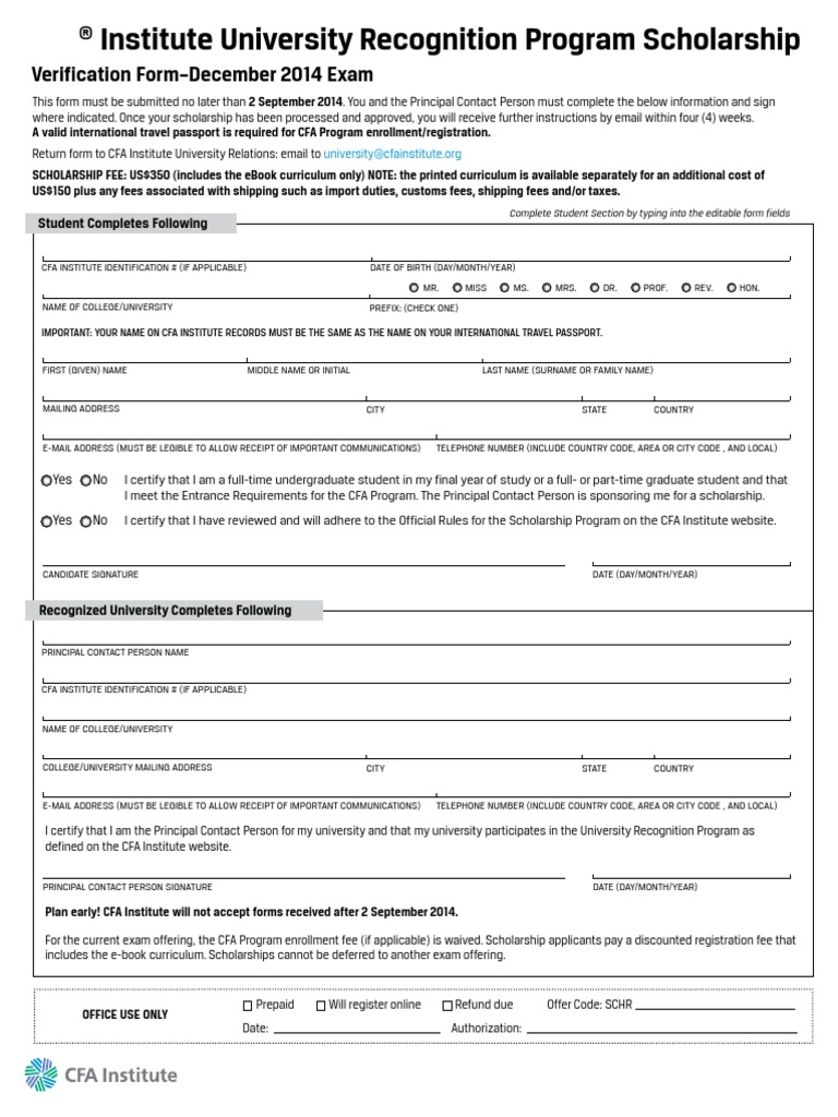 Recognized University Scholarship Dec | PDF | Email Address | Email