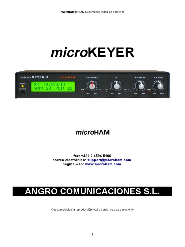 MK2 Spanish Manual | PDF | Enrutador (Computación) | Micrófono