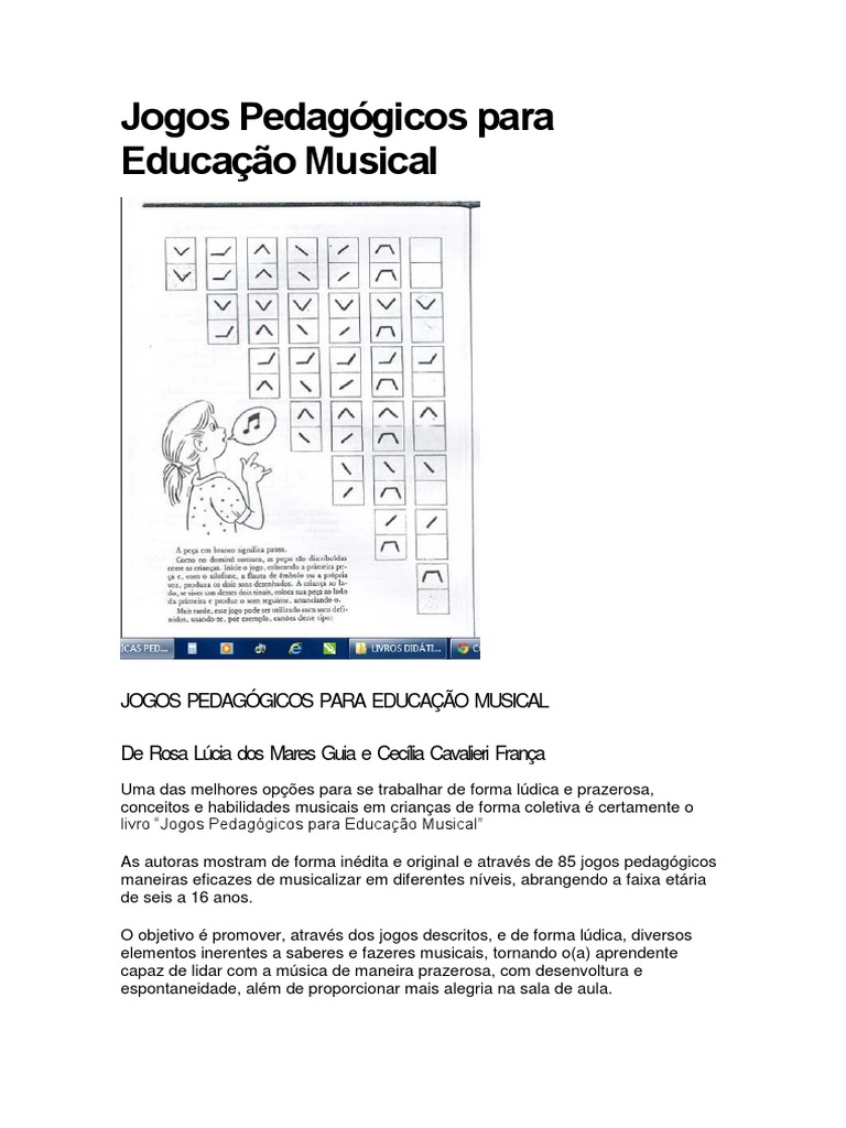 Jogo Pedagógico Música Fatiada - Os Indiozinhos - Mk Educa