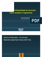 Modulo de Elassticidade Do Concreto Como Analisar e Espicificar