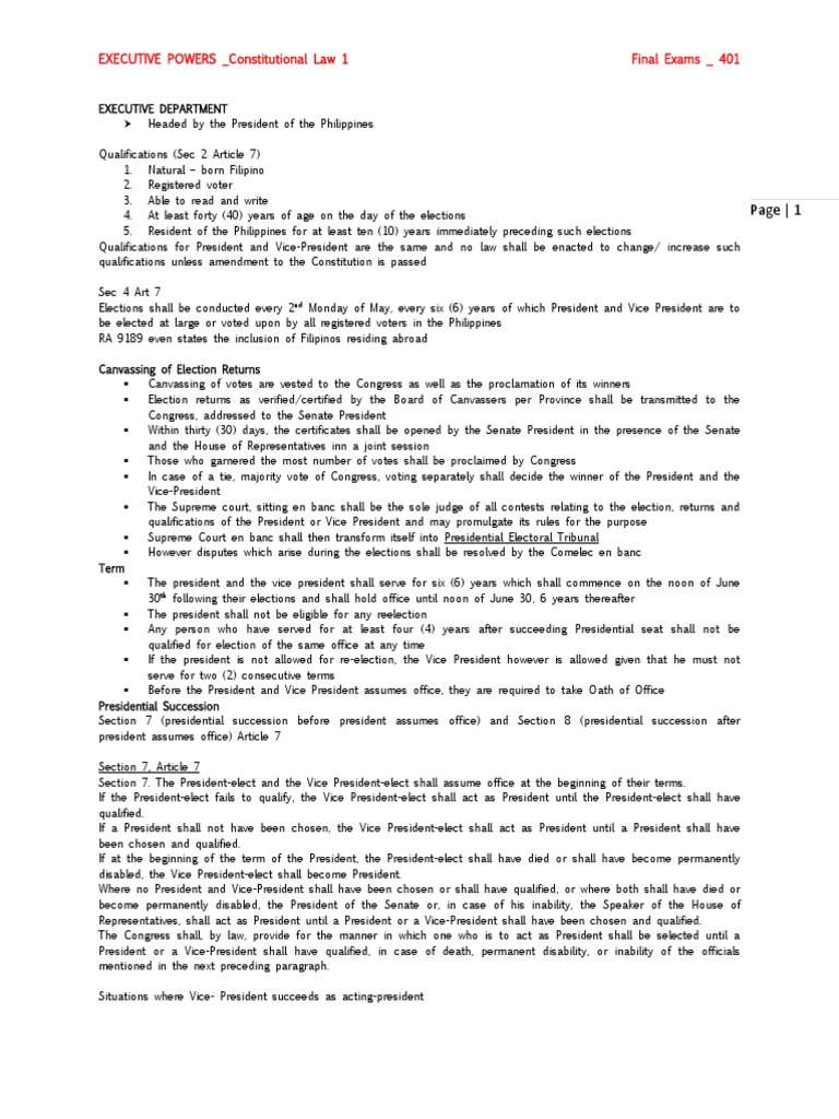 CONSTI ExecutiveJudicialConComm | PDF | Pardon | Presidents Of The ...