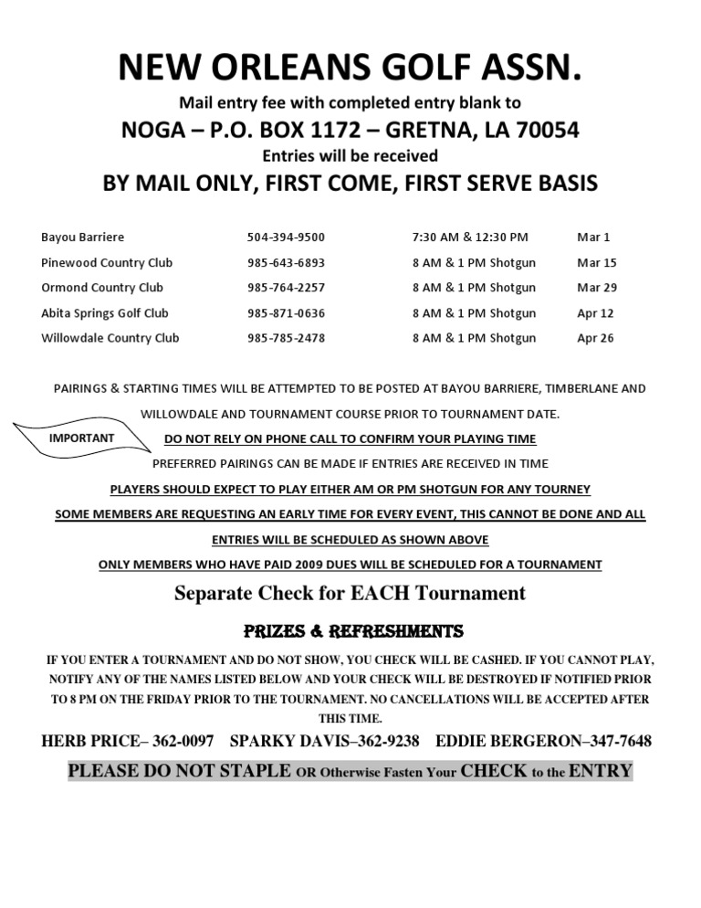 2010 Entry Forms II | PDF