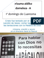 Domingo Cuaresma A - 9 Marzo