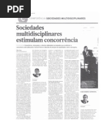 Conferência «Sociedades Multidisciplinares - A Prestação de Serviços Jurídicos No Século XXI»