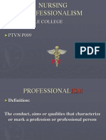 Nursing Professionalism