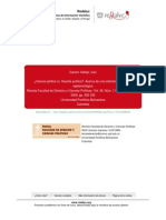 Garzon (2011) Ciencia Política vs. Filosofía Política