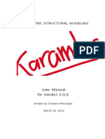 Parametric Structural Modeling User Manual