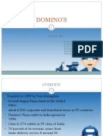 Domino's Pizza Operations and Logistics in India