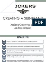 Creating A Sub-Brand: Andrea Gutierrez and Andres Garzón