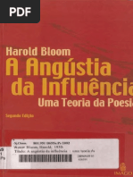 Angustia Da Influencia Harold Bloom