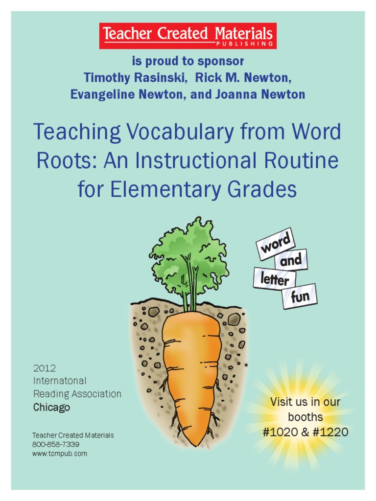 Roots Vocabulary. Building Vocabulary from Word roots. Creative teaching Vocabulary. Teacher vocabulary
