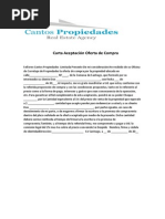 Ejemplo de carta de intención de compra
