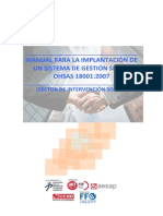 Manual Implantacion OHSAS 18001