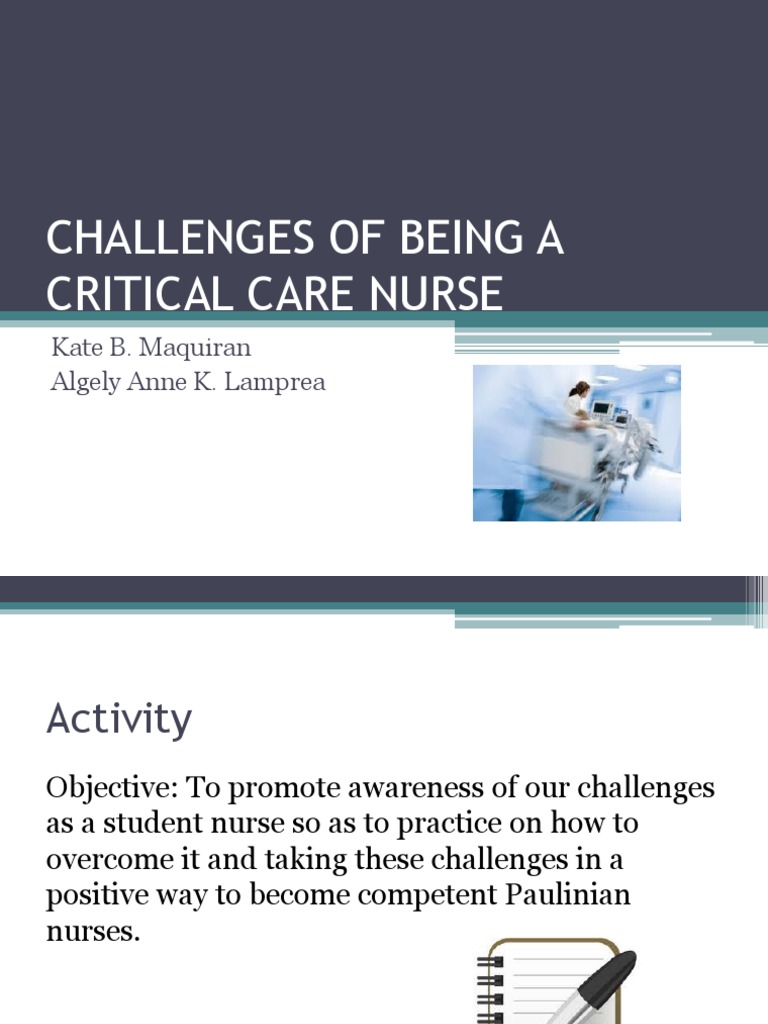 Challenges in Critical Care Nursing | PDF | Intensive Care Medicine ...