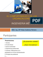 El Comportamiento de Las Organizaciones