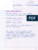 Unit 4 Physics Notes: Linear Momentum