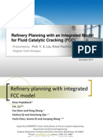 Refinery Planning With An Integrated Model For Fluid Catalytic Cracking (FCC)