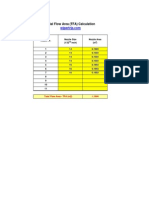 646 - Total Flow Area - TFA - Calculation DD