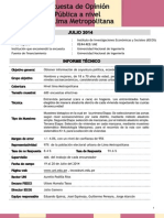 Informe Técnico - Encuesta UNI - Julio