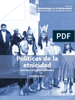 Políticas de La Etnicidad