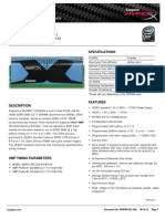 KHX26C11T2K2/8X: Memory Module Specifi Cations