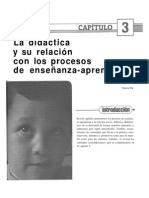 Capitulo 3 La Didactica y Su Relacion Con Los Procesos de Ensenanza-Aprendizaje