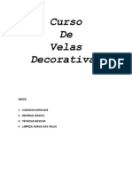 Curso de Velas Decorativas