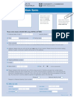 IELTS Application Form-1