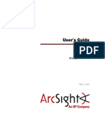 Arc Sight WeB User Guide