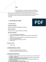 Manual de Funciones de Una Secretaria