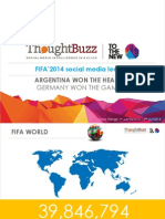 FIFA World Cup 2014 in Brazil: Social Media Chatter