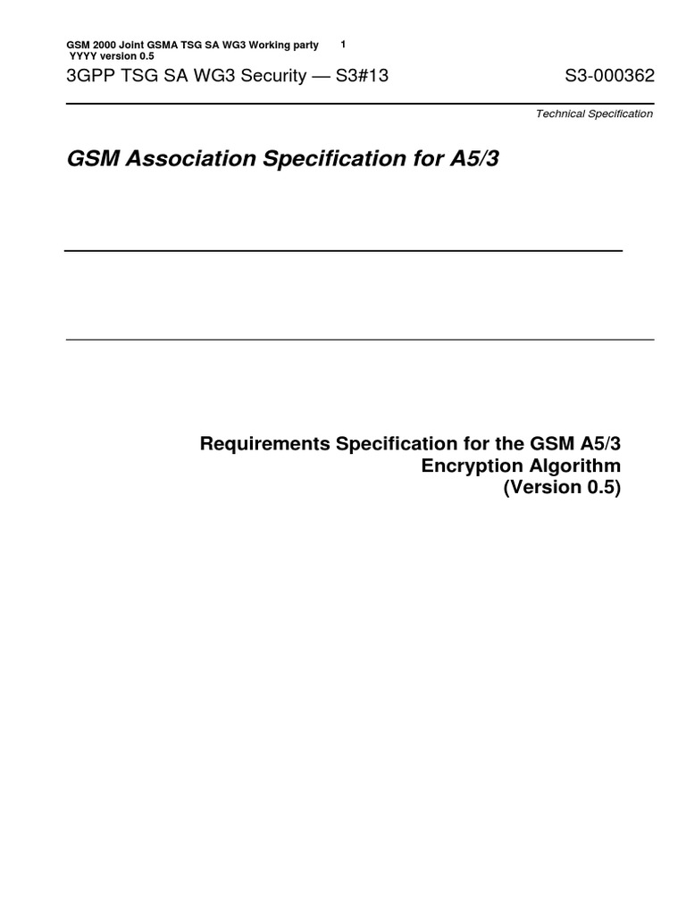 A5 Algorithm Pdf Gsm Parameter Computer Programming