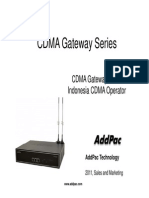 CDMA Gateway Series: Cdmagt T TF CDMA Gateway Test For Indonesia CDMA Operator