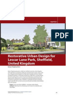 Restorative Urban Design For Lescar Lane Park, Sheffield, United Kingdom