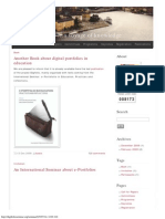 Website of the Digital Portfolio Seminar… a Voyage of Knowledge