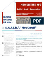 FR - Newsletter N°3 Juillet - Août - September 2014