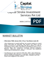 Capital stroke daily trading performance