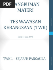 Partitur SATB - Medley Lagu Daerah
