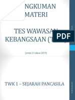 (PPT) Bahan Materi Tes Wawasan Kebangsaan (TWK)