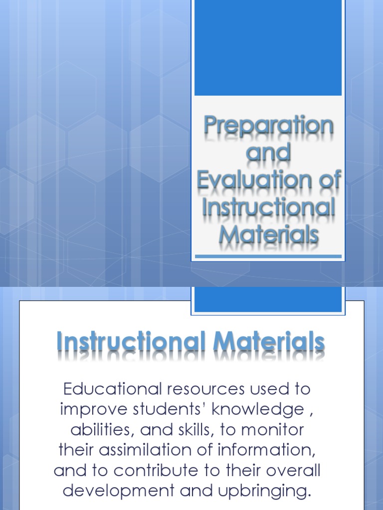 Instructional Materials For English PDF Graphics Communication