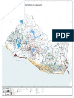 Mapa Geomorfologico El Salvador