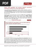 India B2C E-Commerce Market 2014