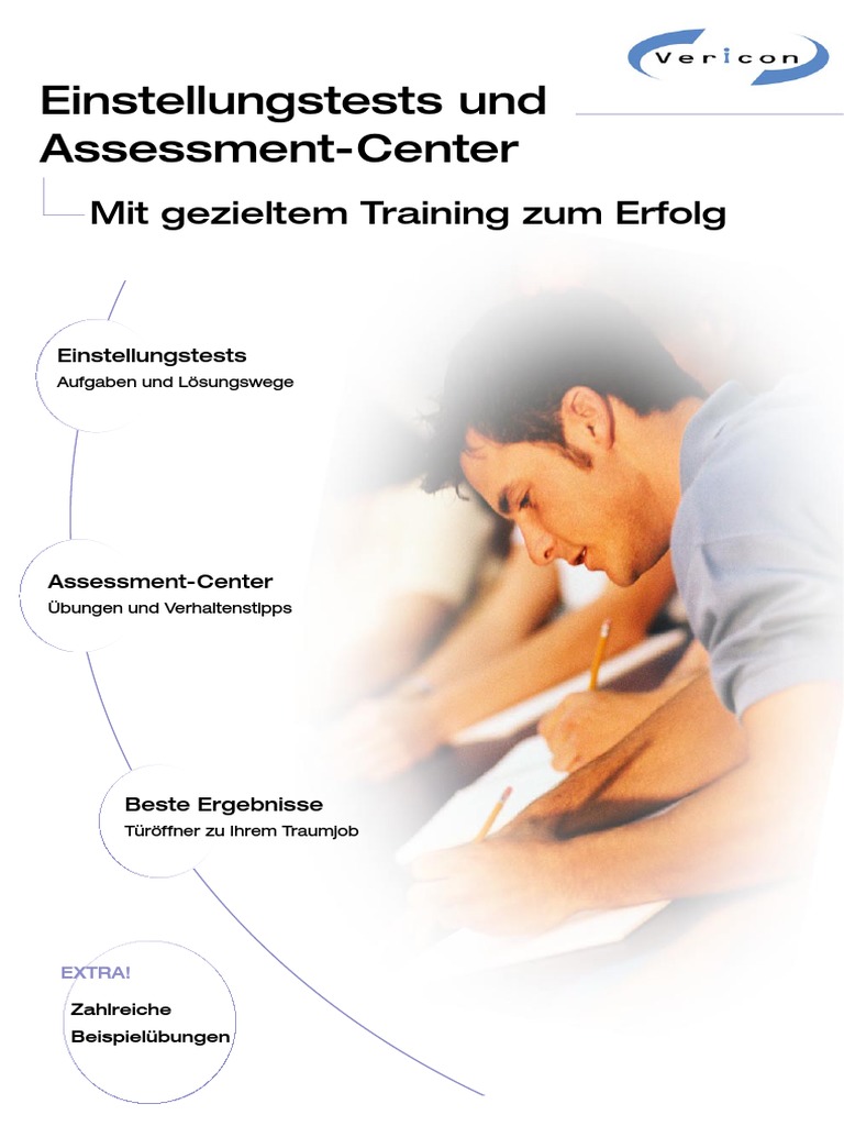 Vericon Einstellungstests Und Assessment Center Mit Gezieltem Training Zum Erfolg