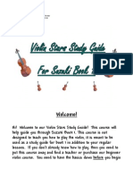 Violin Stars Study Guide For Suzuki Book 1