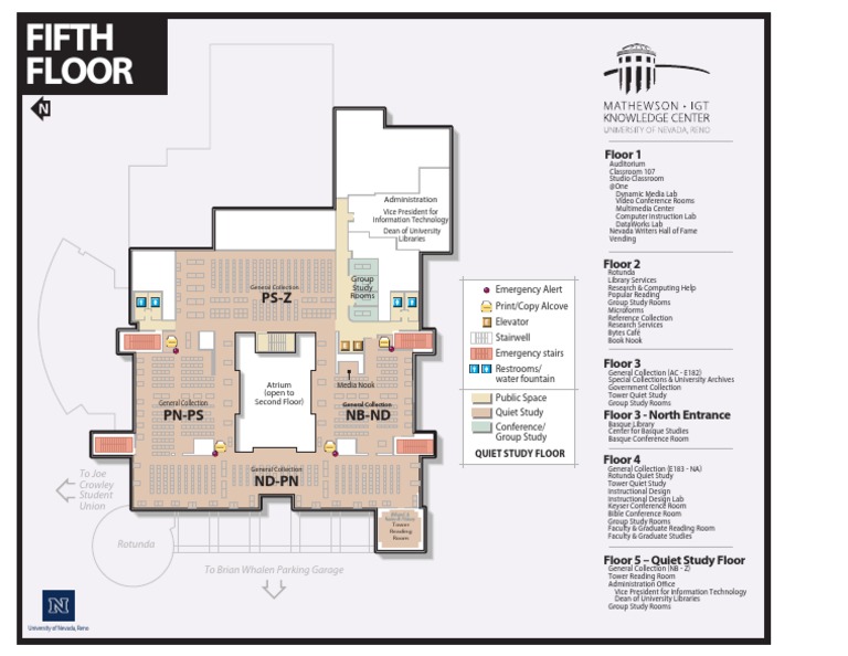 University Library Floor Guide | PDF | Language Arts & Discipline | Art