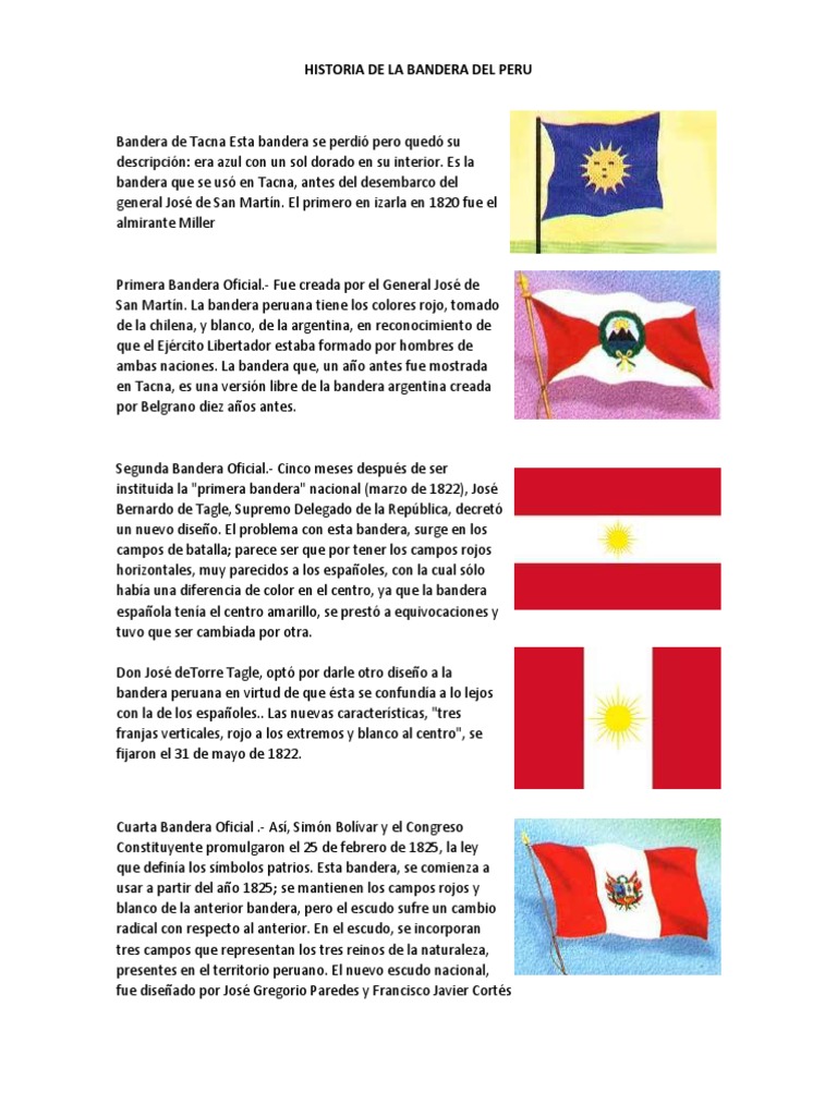 La Evolución De Las Banderas Del Perú: Conoce Su Historia – KVQH