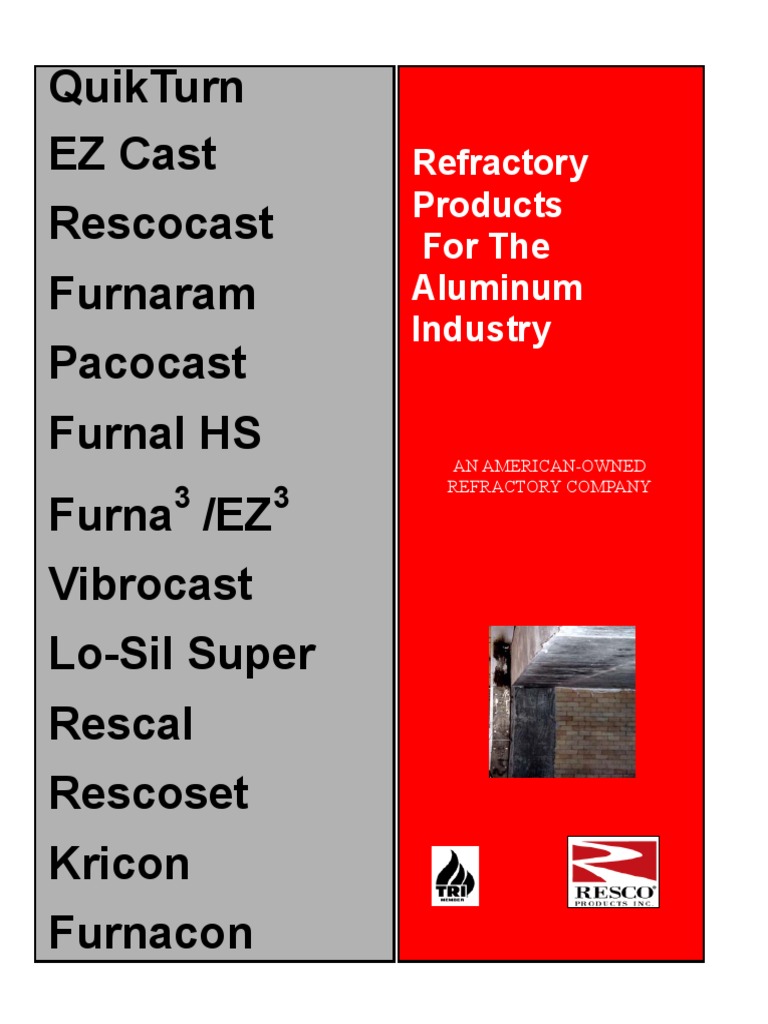 Refractory Solutions for Aluminum Industry | PDF | Refractory | Building